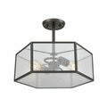 Elk Lighting spencer 2 semi Flush Oil Rubbed Bronze 10351/2